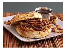 Hickory-smoked North Carolina style Pulled Pork