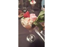 Strawberry Canolli Dessert Martini