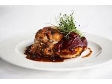 Plated Smoked Game Hen